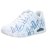 Skechers Sneaker UNO Spread the Love white/blue