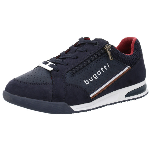 Bugatti Sneaker Trevor dark blue / cognac - Bild 1