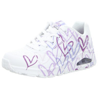 Skechers Sneaker UNO Spread the Love white/multi purple