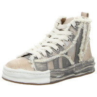 Rebecca White Sneaker ZWaveStrip foggy plantin