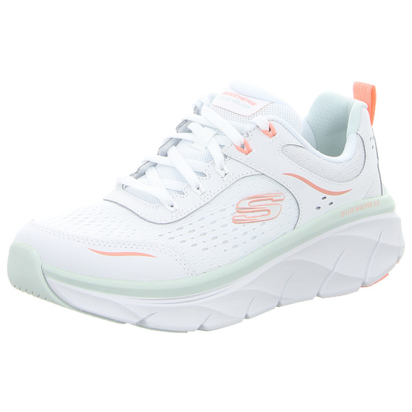 Skechers Sneaker D´Lux Walker 2.0 white/neon coral/min - Bild 1