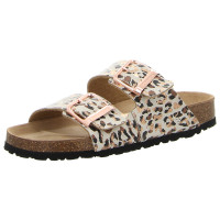 Tamaris Pantoletten beige leopard