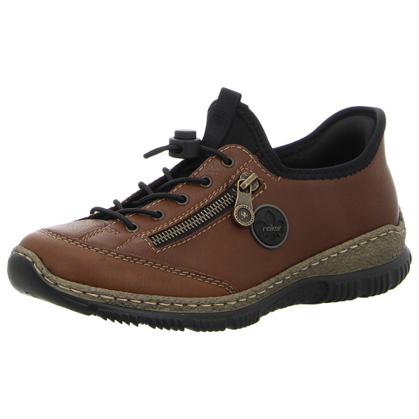 Rieker Schnürschuhe braun - Bild 1