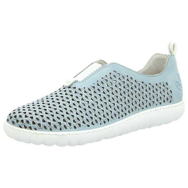 Rieker Slipper blau - Bild 1