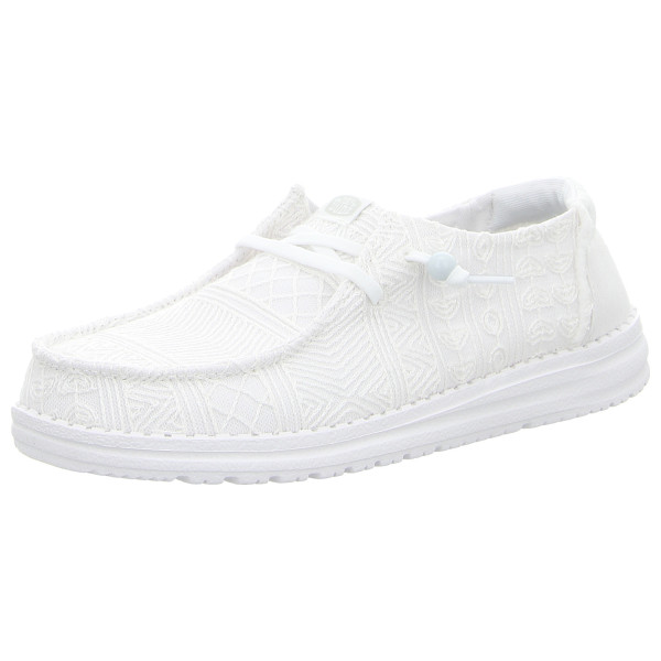 Hey Dude Schnürschuhe Wendy Crochet Lace white - Bild 1