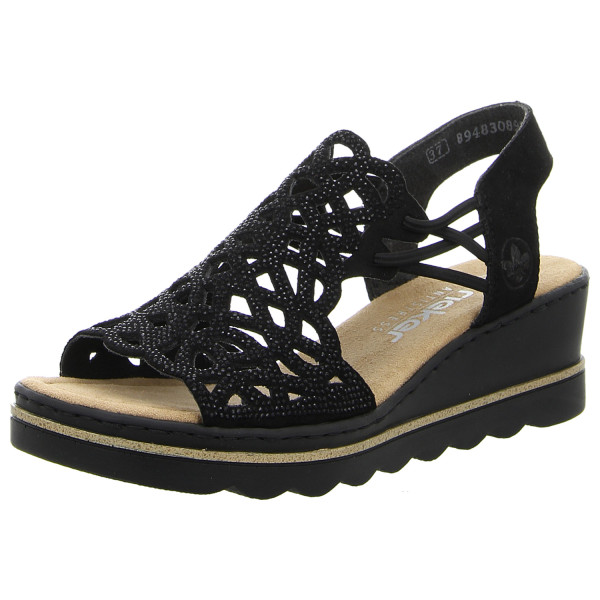 Rieker Sandaletten schwarz - Bild 1