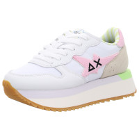 Sun68 Sneaker Big Stargirl Sponge bianco/rosa