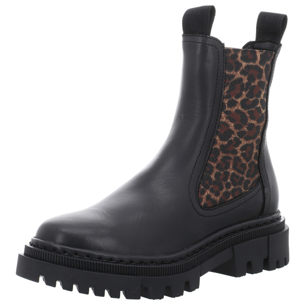 Tamaris Stiefeletten black/leopard - Bild 1