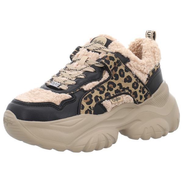 Buffalo Sneaker Bliss warm beige/black/leo - Bild 1
