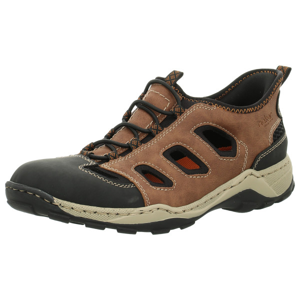 Rieker Slipper braun kombi - Bild 1