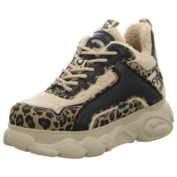 Buffalo Sneaker CLD Chai Warm beige/black/leo - Bild 1