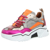 DWRS Sneaker Pluto steel/fuchsia