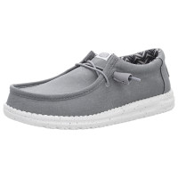Hey Dude Schnürschuhe Wally Stretch Canvas light grey