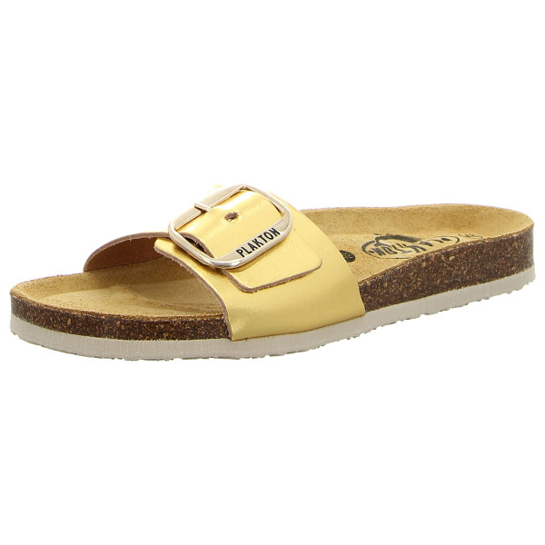 Plakton Pantoletten Bis 3 gold/oro - Bild 1