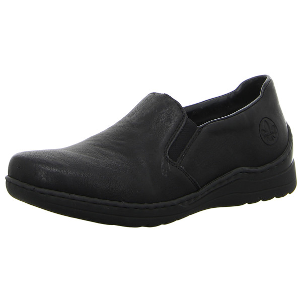 Rieker Slipper extra weit schwarz - Bild 1
