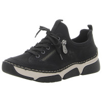 Rieker Schnürschuhe schwarz