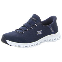 Skechers Slipper Glide-Step-Pursuit navy/mauve