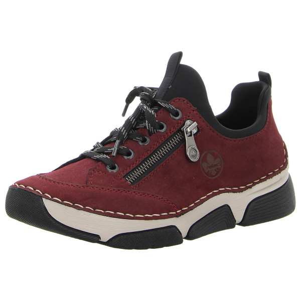 Rieker Schnürschuhe rot - Bild 1
