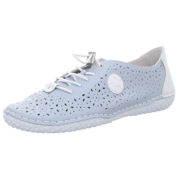 Rieker Schnürschuhe blau - Bild 1
