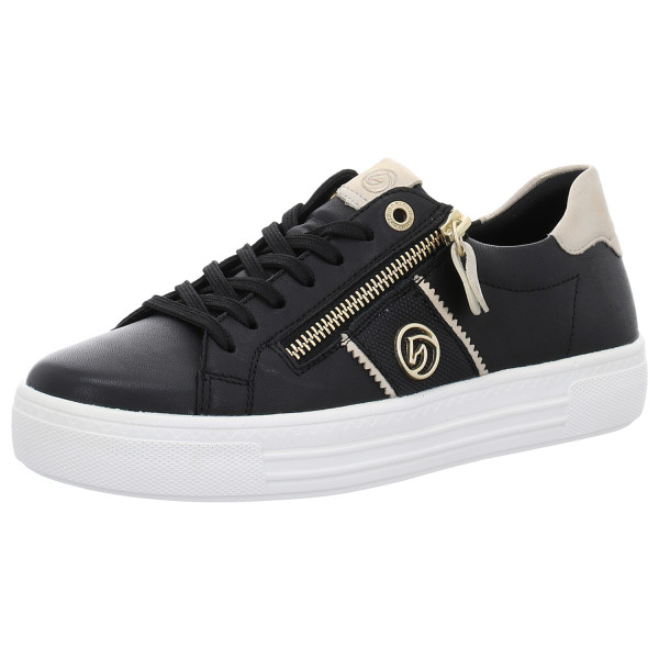 Remonte Schnürschuhe schwarz kombi - Bild 1