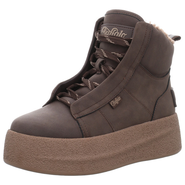 Buffalo Stiefeletten Juka Lace Up Mid War brown - Bild 1