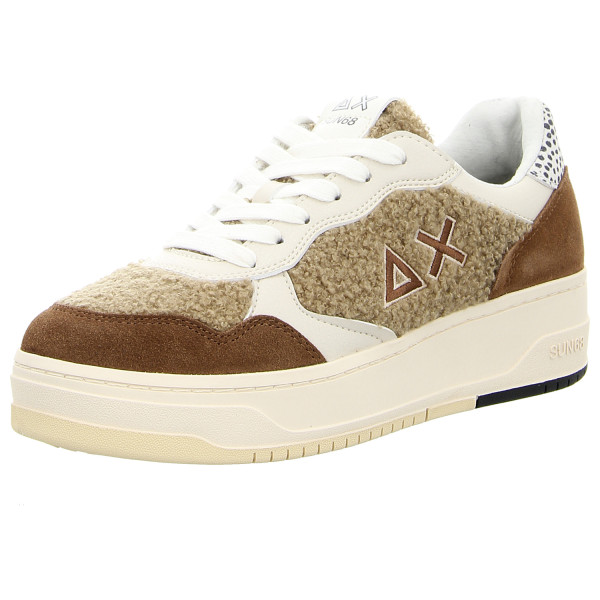 Sun68 Sneaker Basket Love Lady Ted beige - Bild 1