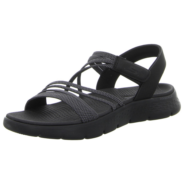 Skechers Sandalen Go Walk Flex Sandal black/gray - Bild 1