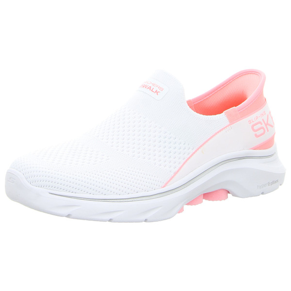 Skechers Slipper Go Walk 7-Mia white/pink - Bild 1
