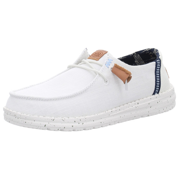 Hey Dude Schnürschuhe Wendy Washed white - Bild 1