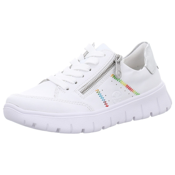 Rieker Schnürschuhe weiss - Bild 1