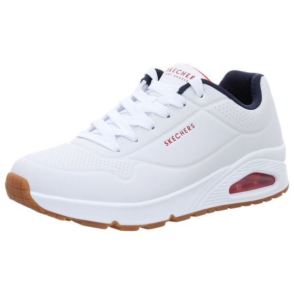 Skechers Sneaker Uno-Stand on Air white/navy/red - Bild 1