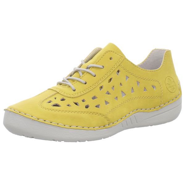 Rieker Schnürschuhe gelb - Bild 1