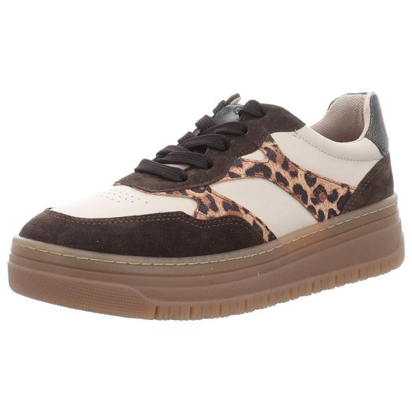 Tamaris Schnürschuhe mocca/leopard - Bild 1