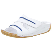 Gemini Pantoletten weiss/blau