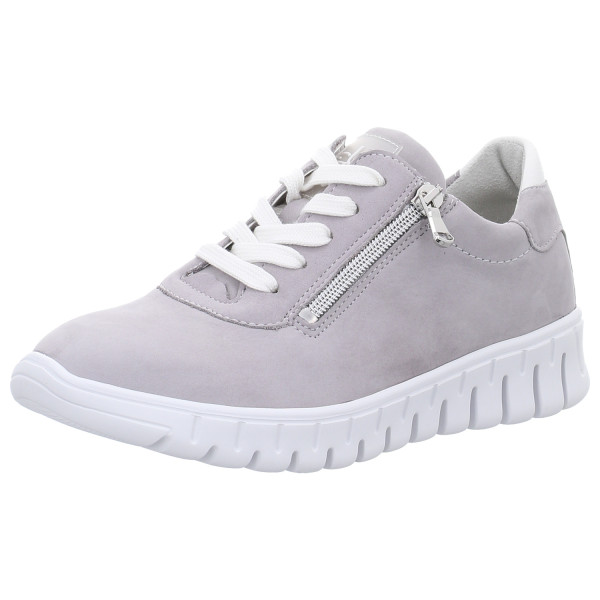 Waldläufer Schnürschuhe H-Birdy hellgrau weiss - Bild 1