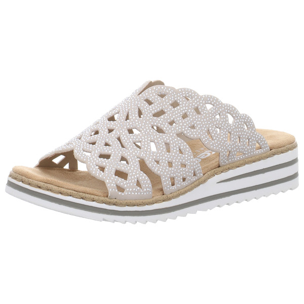 Rieker Pantoletten beige - Bild 1