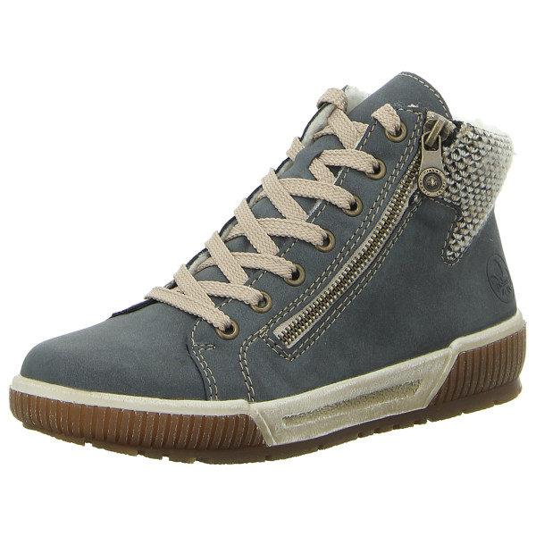 Rieker Stiefeletten blau-kombi - Bild 1