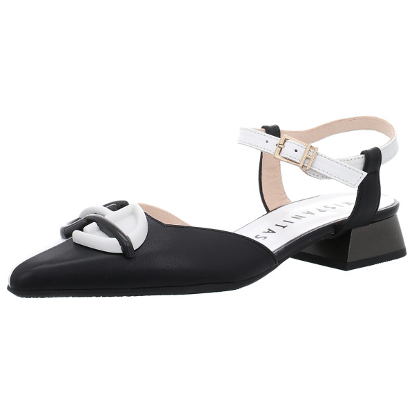 Hispanitas Sandalen Dali-V2 black/white - Bild 1