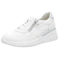 Waldläufer Schnürschuhe H-Carla weiss silber