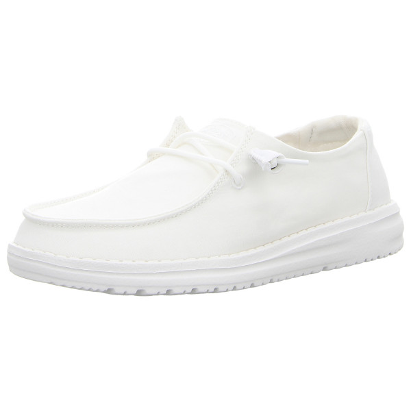 Hey Dude Schnürschuhe Wendy Slub Canvas white - Bild 1