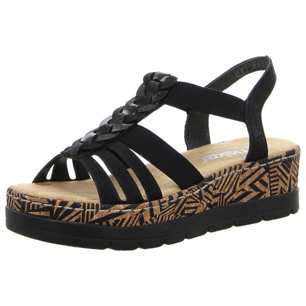 Rieker Sandaletten schwarz - Bild 1