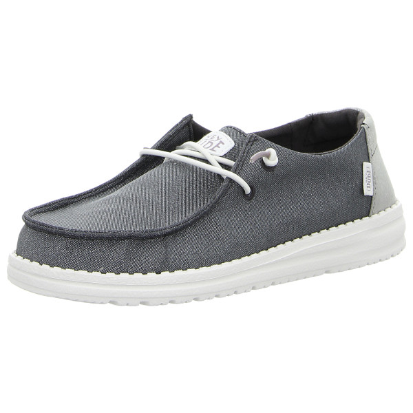 Hey Dude Schnürschuhe Wendy Metallic sparkle charcoal - Bild 1
