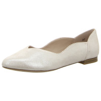 Caprice Ballerinas taupe metallic
