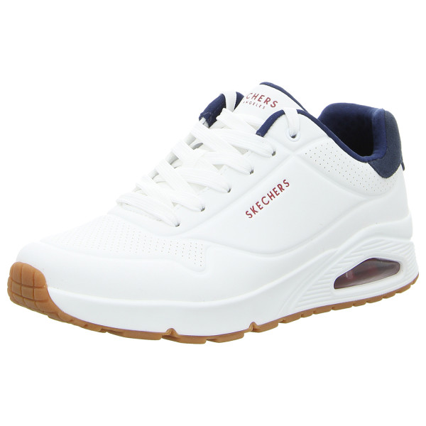 Skechers Sneaker Uno-Stand on Air white/navy/red - Bild 1