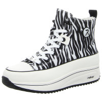 Rieker Stiefeletten weiss kombi