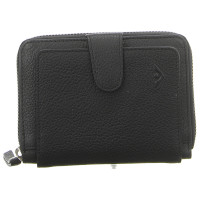 Voi Leather Design Geldbörsen Damenbörse schwarz