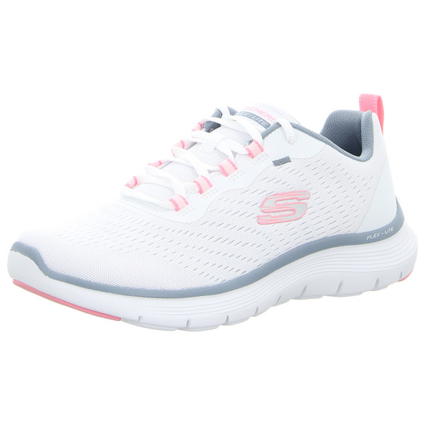 Skechers Sneaker Flex Appeal 5.0 white/pink/light blu - Bild 1