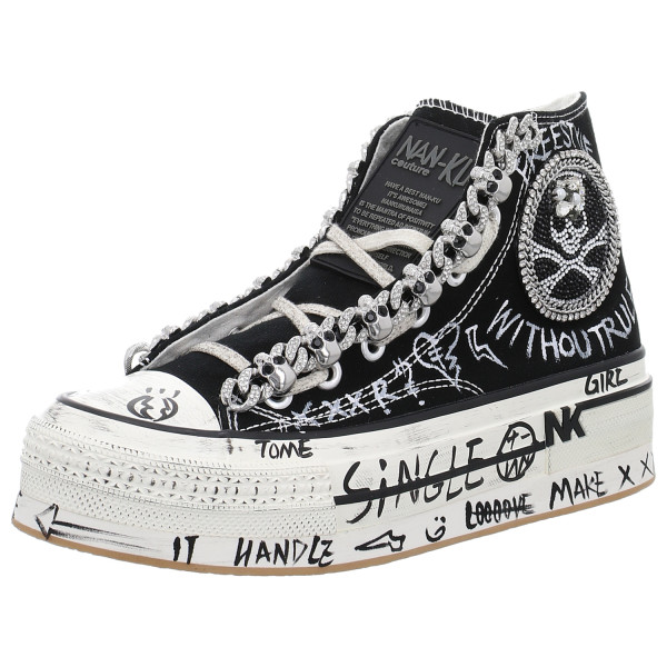 NAN-KU Sneaker black - Bild 1