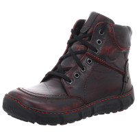 Krisbut Stiefeletten rot-kombi