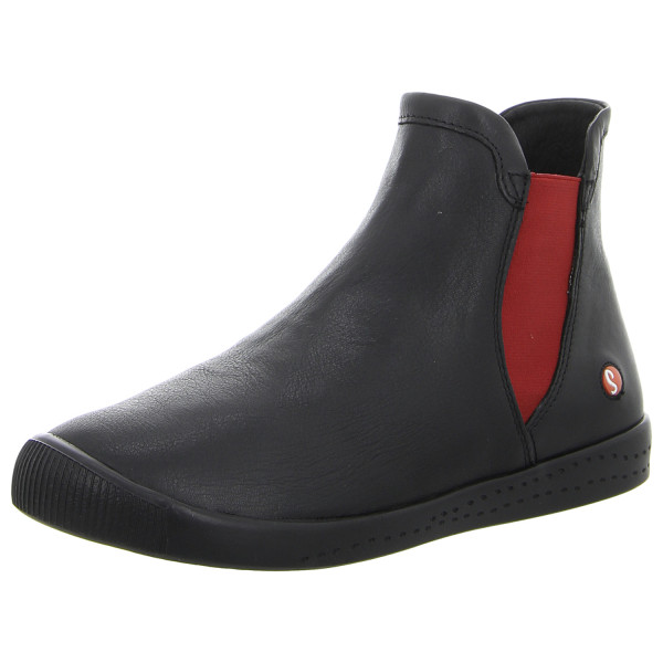 Softinos Stiefeletten ITZI650SOF black/red - Bild 1
